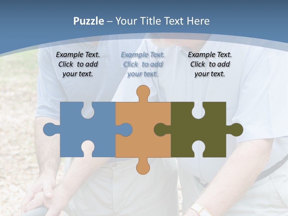 Young Background Assist PowerPoint Template