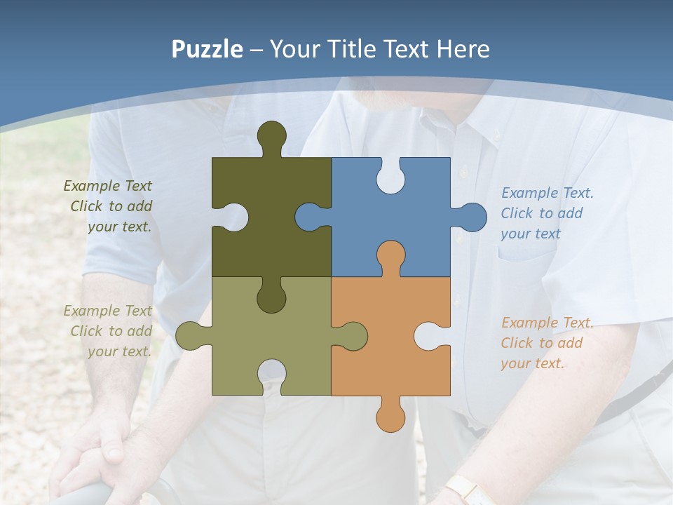 Young Background Assist PowerPoint Template