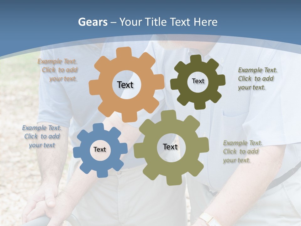 Young Background Assist PowerPoint Template