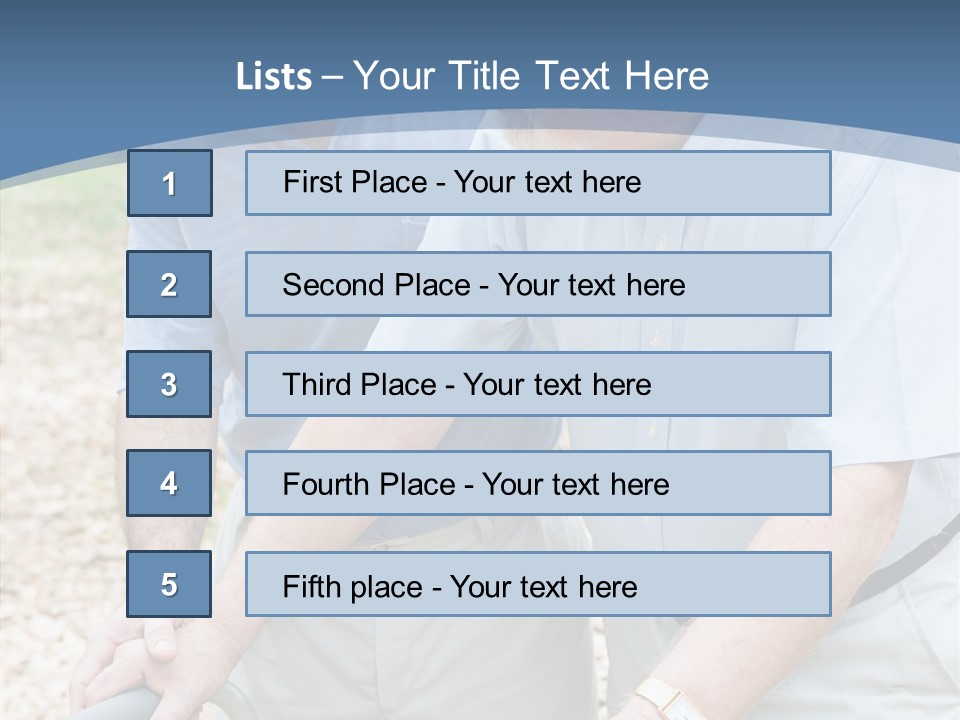 Young Background Assist PowerPoint Template