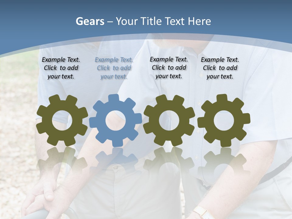 Young Background Assist PowerPoint Template