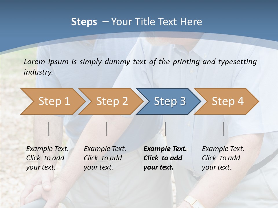 Young Background Assist PowerPoint Template