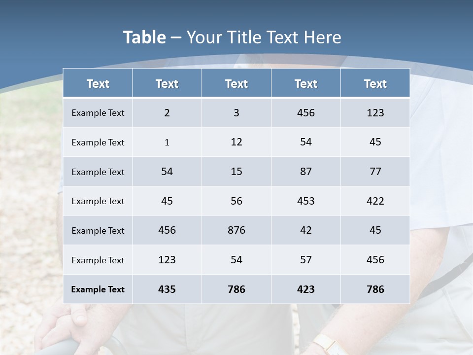 Young Background Assist PowerPoint Template