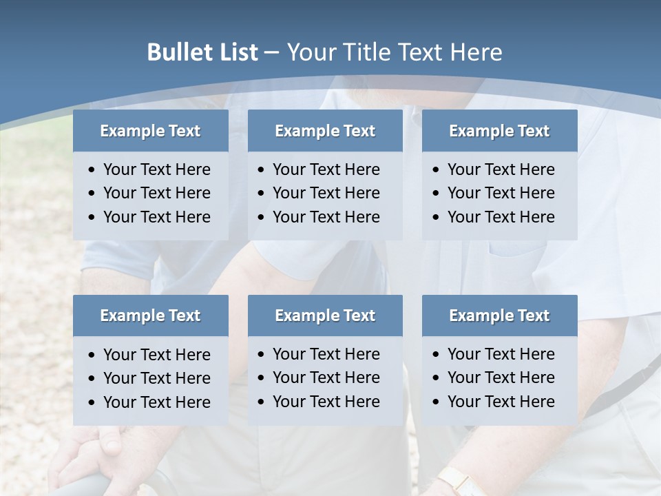 Young Background Assist PowerPoint Template