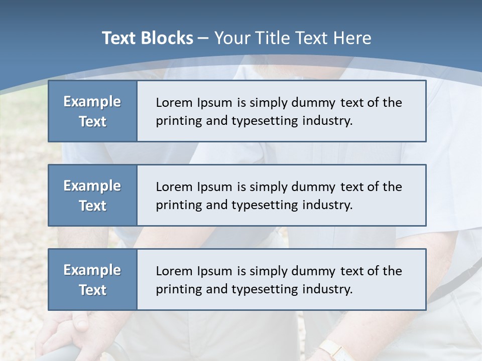 Young Background Assist PowerPoint Template