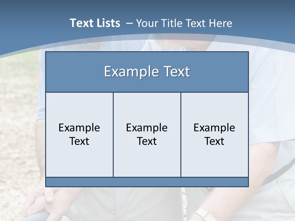 Young Background Assist PowerPoint Template