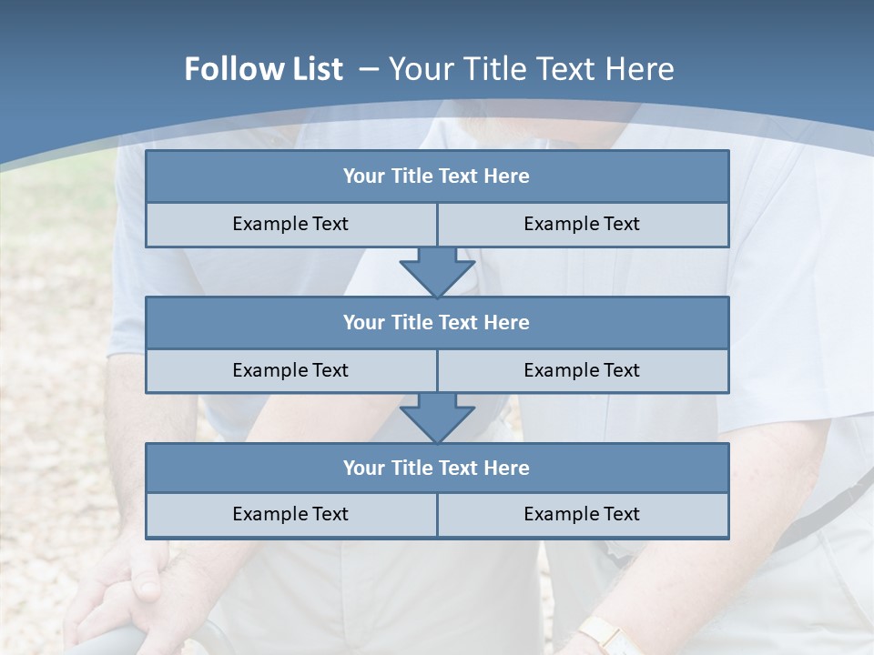 Young Background Assist PowerPoint Template