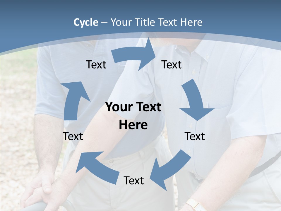 Young Background Assist PowerPoint Template