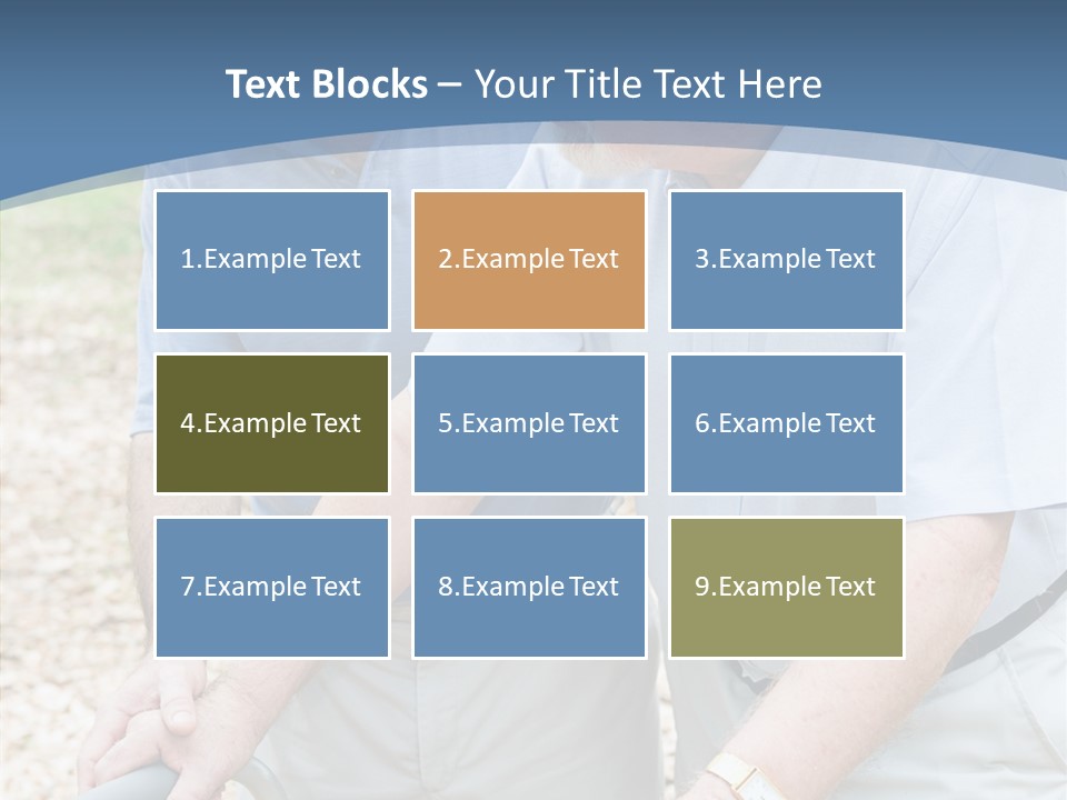 Young Background Assist PowerPoint Template