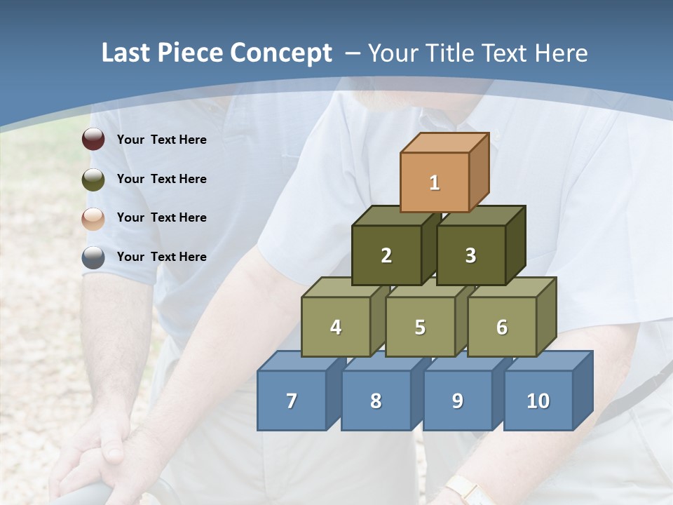 Young Background Assist PowerPoint Template