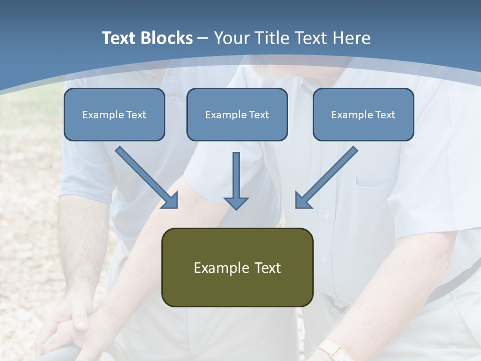 Young Background Assist PowerPoint Template