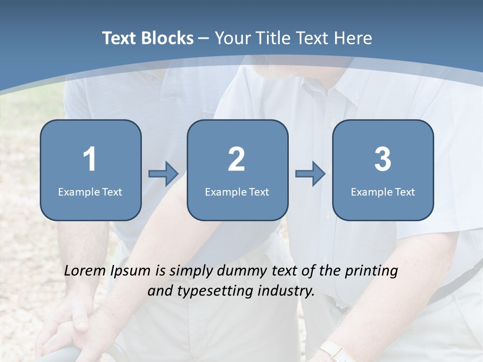 Young Background Assist PowerPoint Template