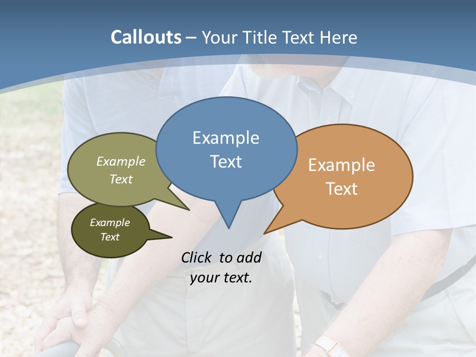 Young Background Assist PowerPoint Template