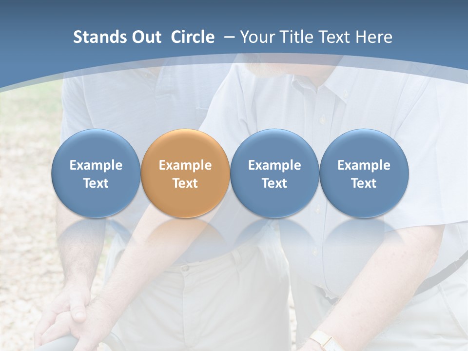 Young Background Assist PowerPoint Template