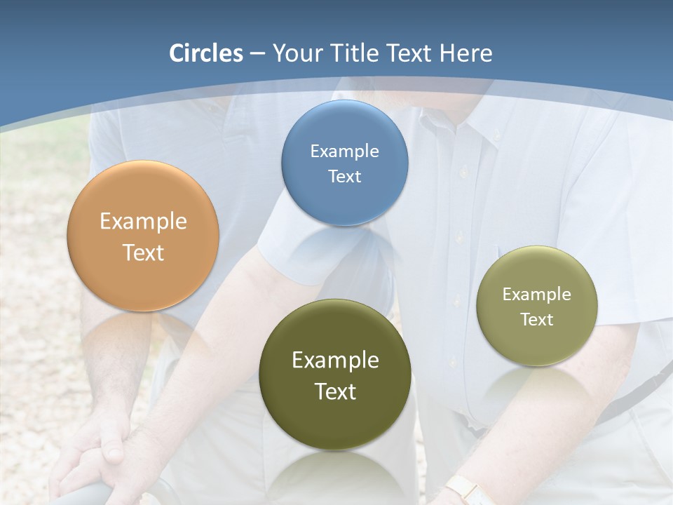 Young Background Assist PowerPoint Template