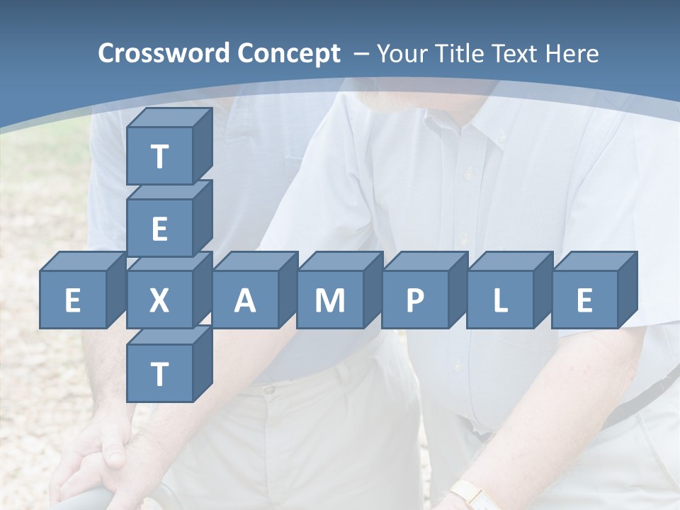 Young Background Assist PowerPoint Template