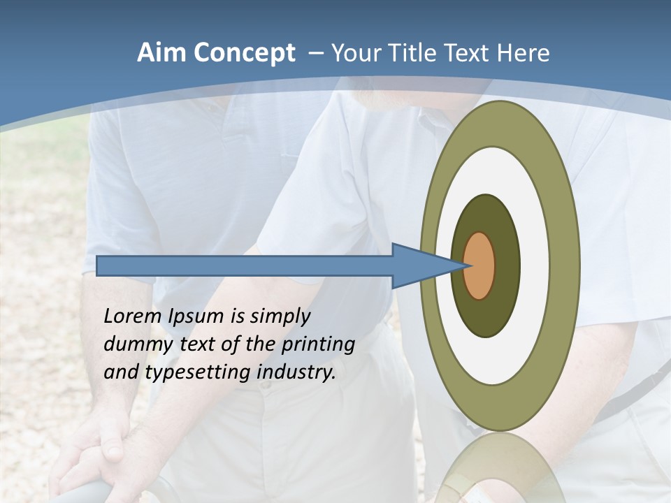 Young Background Assist PowerPoint Template