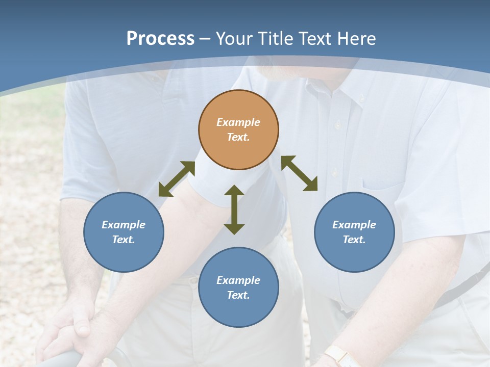 Young Background Assist PowerPoint Template