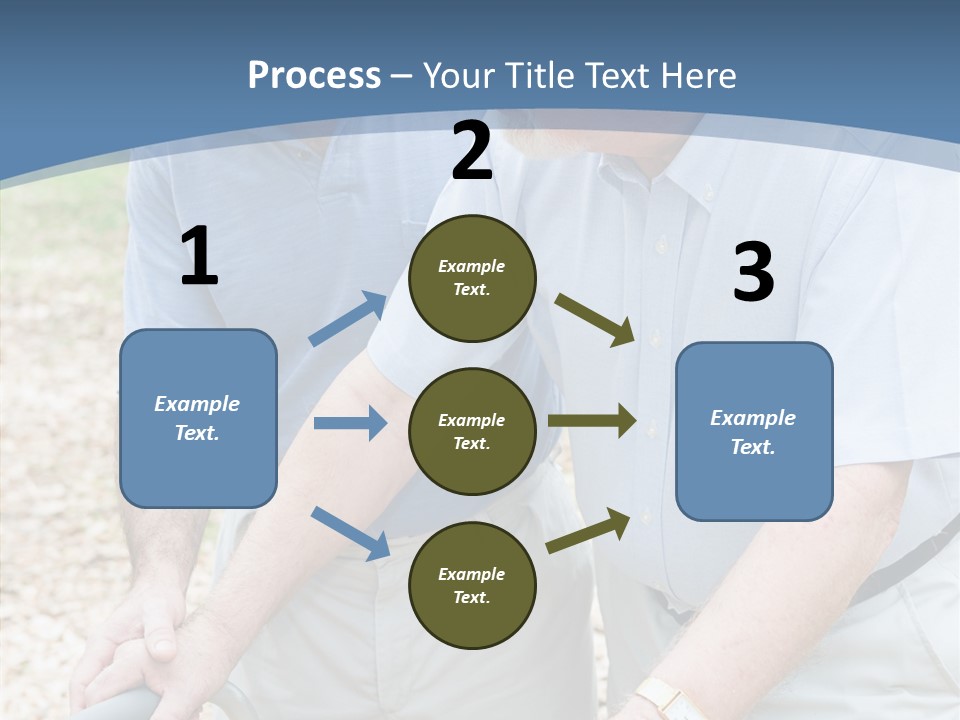 Young Background Assist PowerPoint Template