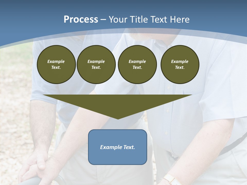 Young Background Assist PowerPoint Template