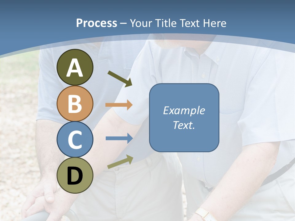 Young Background Assist PowerPoint Template
