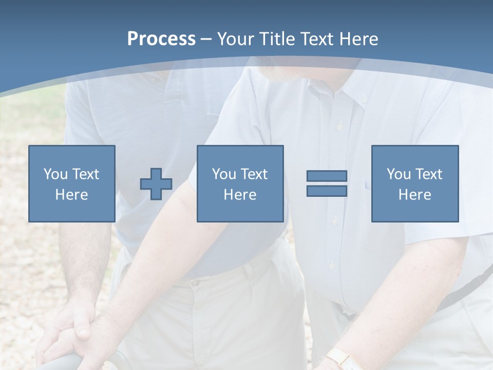 Young Background Assist PowerPoint Template