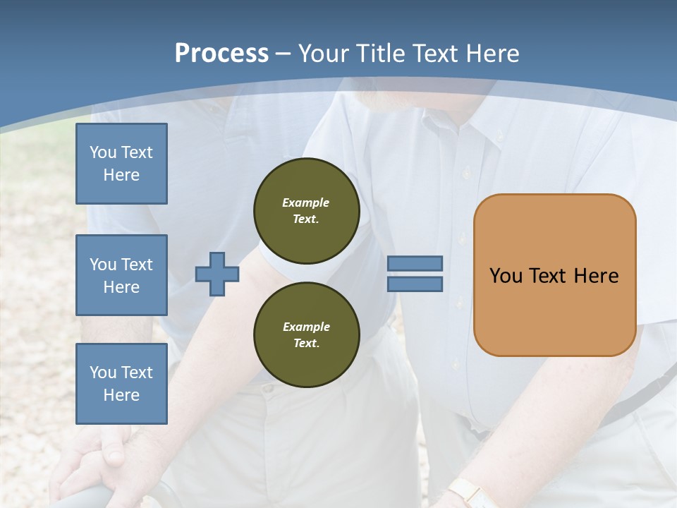 Young Background Assist PowerPoint Template
