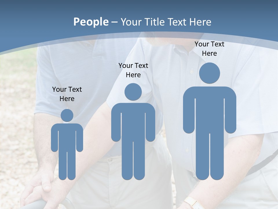 Young Background Assist PowerPoint Template