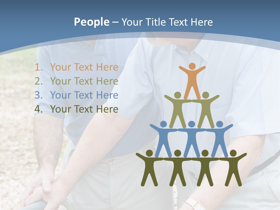 Young Background Assist PowerPoint Template