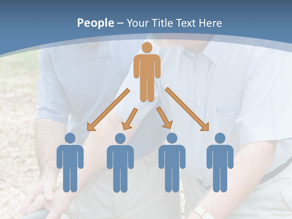 Young Background Assist PowerPoint Template