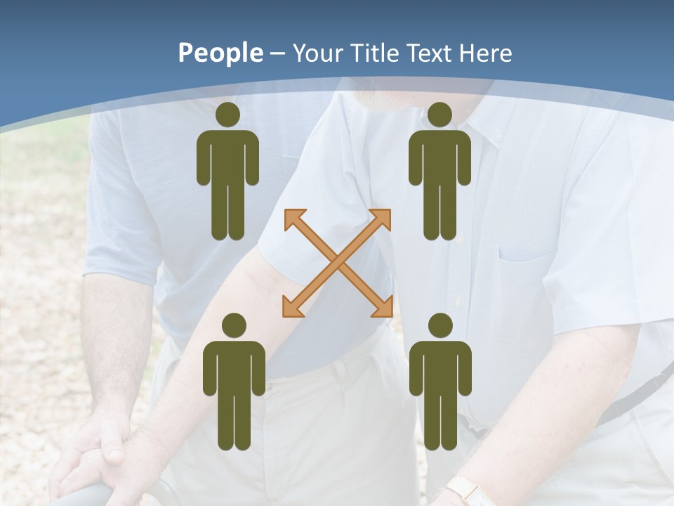 Young Background Assist PowerPoint Template