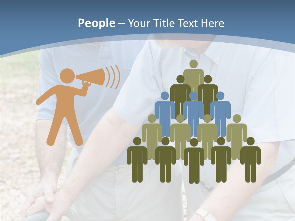 Young Background Assist PowerPoint Template