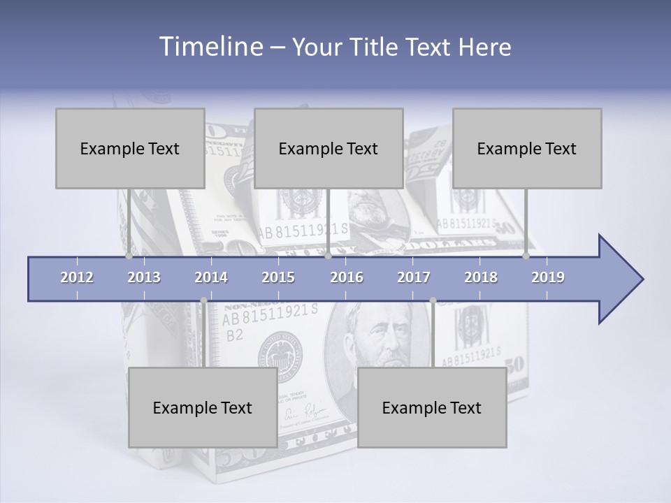Closeup Grandmother Background PowerPoint Template