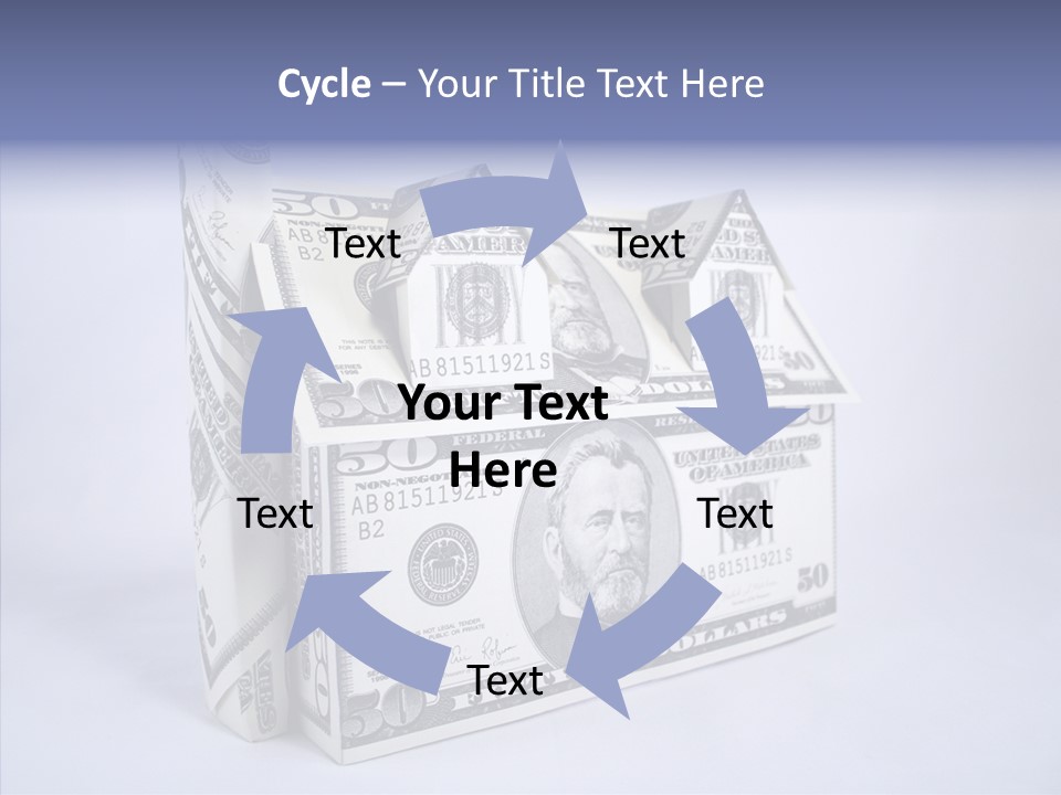 Closeup Grandmother Background PowerPoint Template