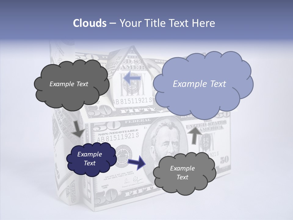 Closeup Grandmother Background PowerPoint Template