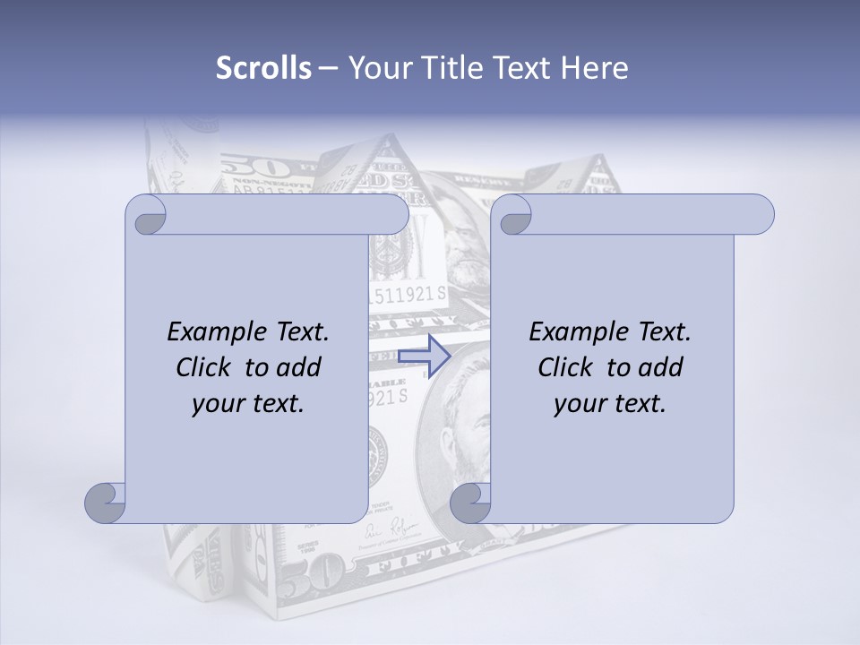 Closeup Grandmother Background PowerPoint Template