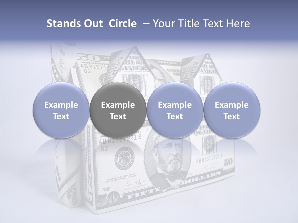 Closeup Grandmother Background PowerPoint Template