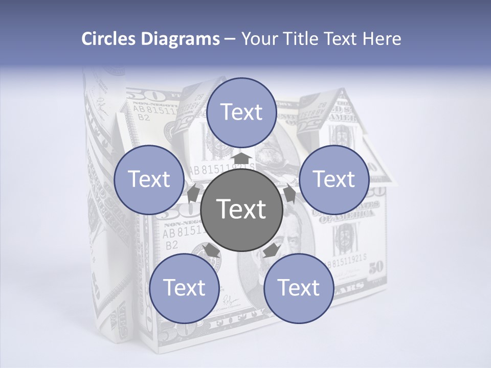 Closeup Grandmother Background PowerPoint Template