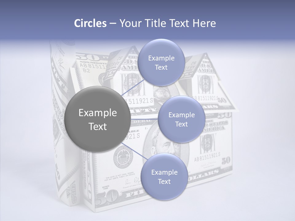 Closeup Grandmother Background PowerPoint Template