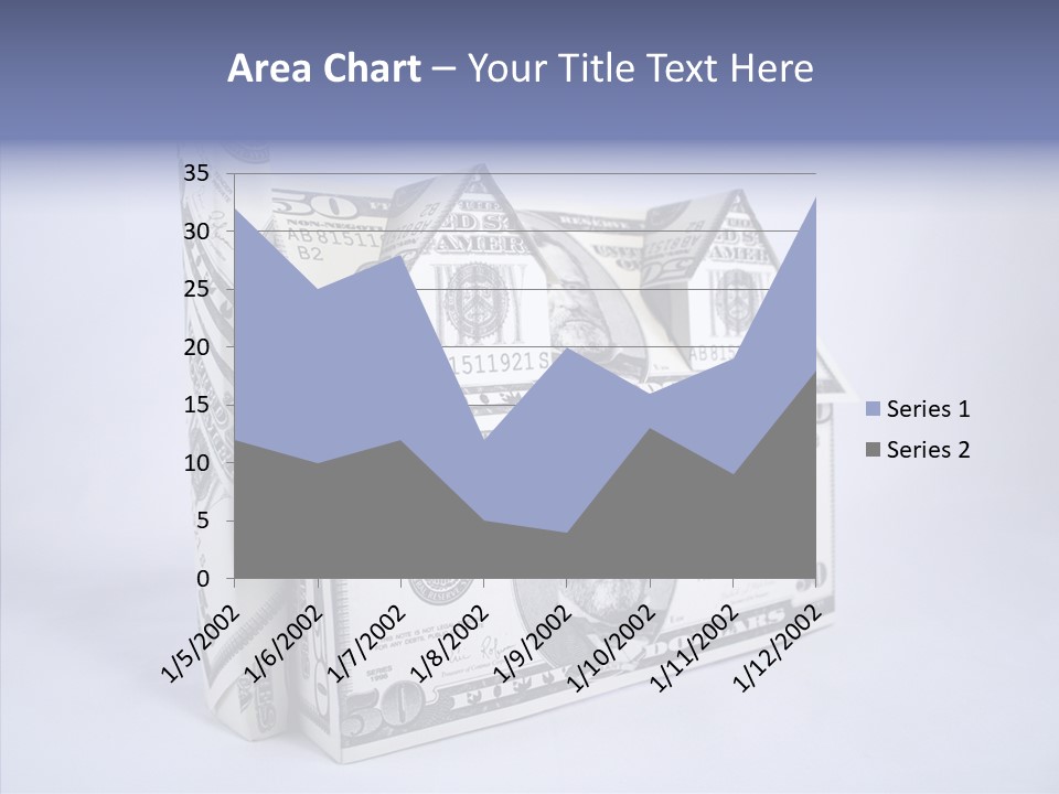 Closeup Grandmother Background PowerPoint Template