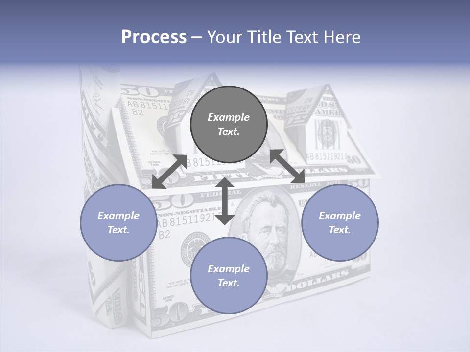 Closeup Grandmother Background PowerPoint Template