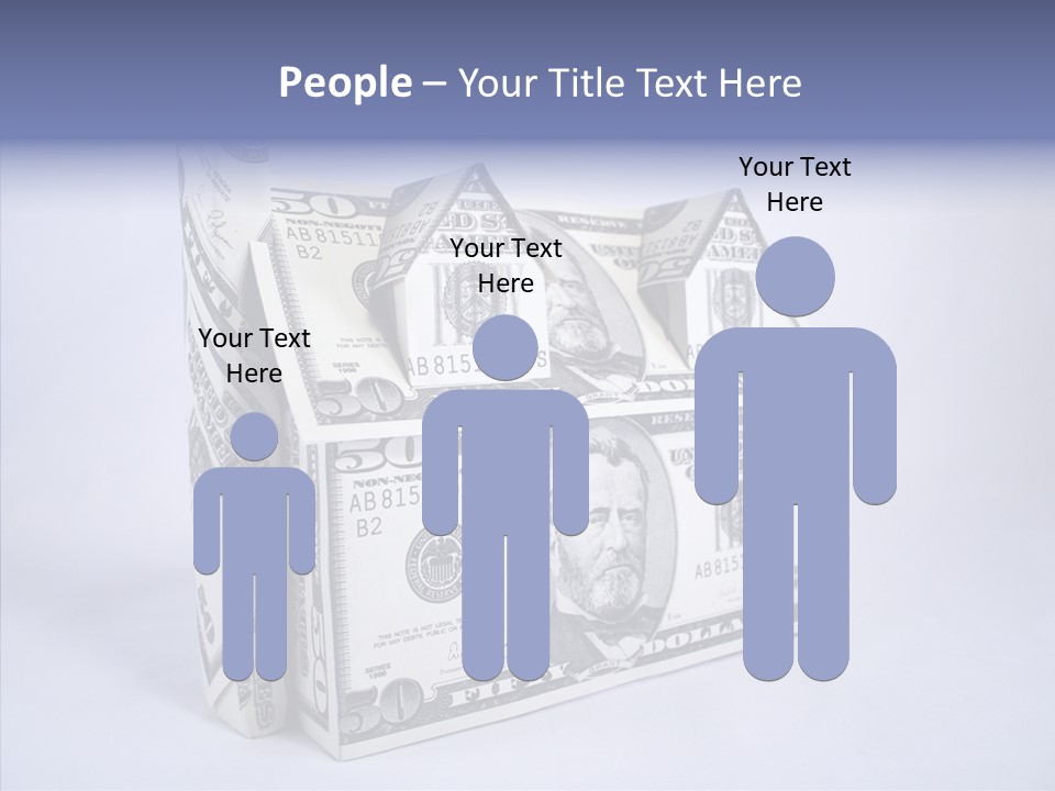 Closeup Grandmother Background PowerPoint Template