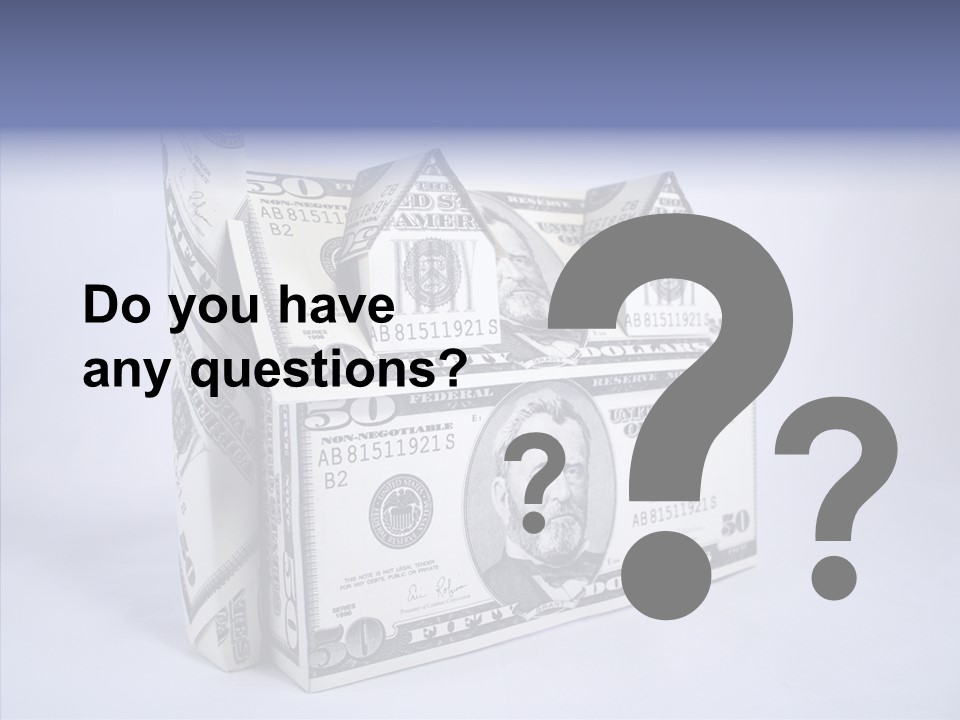 Closeup Grandmother Background PowerPoint Template