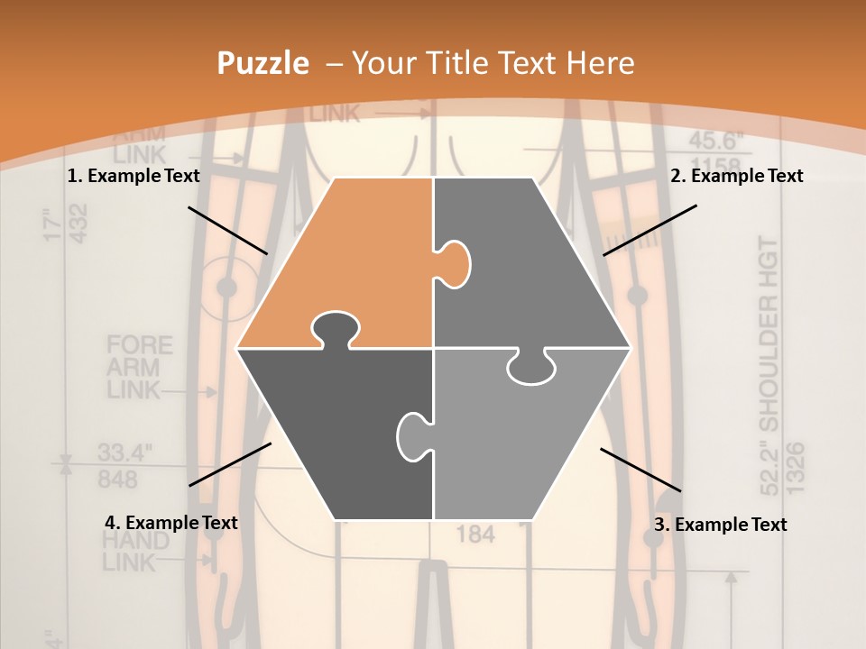 Female White Background Holding Hands PowerPoint Template