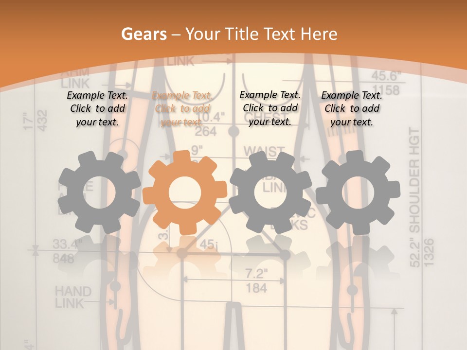 Female White Background Holding Hands PowerPoint Template