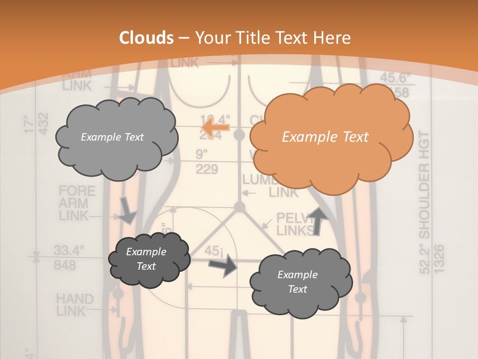 Female White Background Holding Hands PowerPoint Template