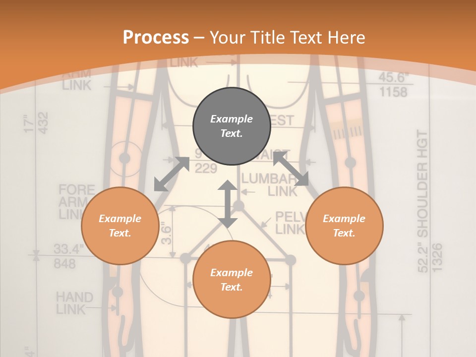 Female White Background Holding Hands PowerPoint Template