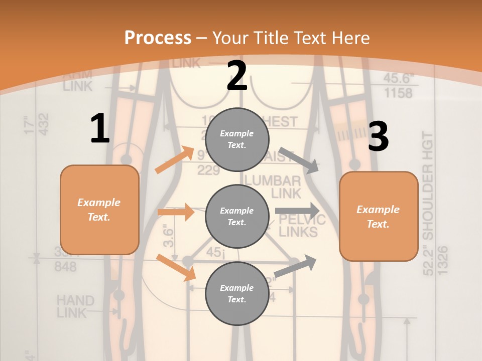Female White Background Holding Hands PowerPoint Template