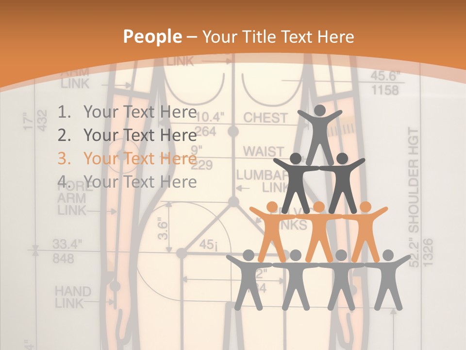 Female White Background Holding Hands PowerPoint Template