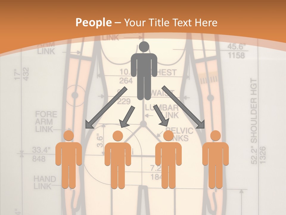 Female White Background Holding Hands PowerPoint Template